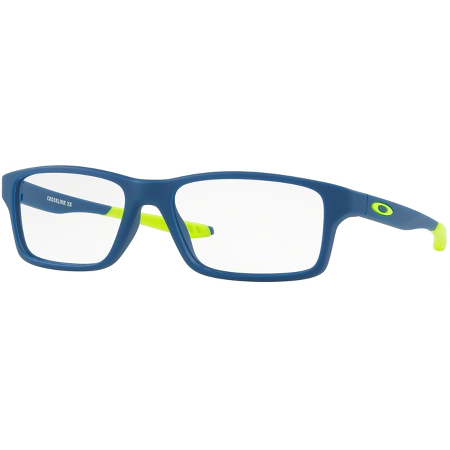 Rame ochelari de vedere barbati Oakley CROSSLINK XS OY8002 800204 Albastre Rectangulare originale din Plastic cu comanda online