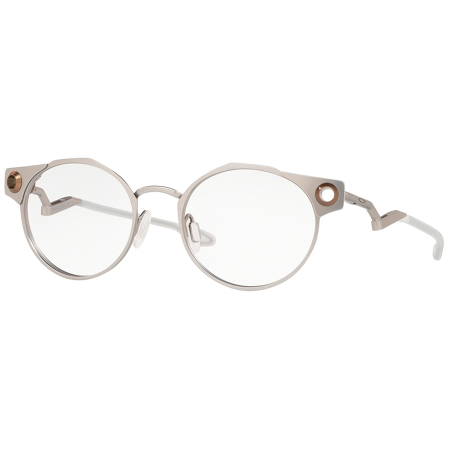 Rame ochelari de vedere barbati Oakley DEADBOLT OX5141 514103 Rotunde Argintii originale din Titan cu comanda online
