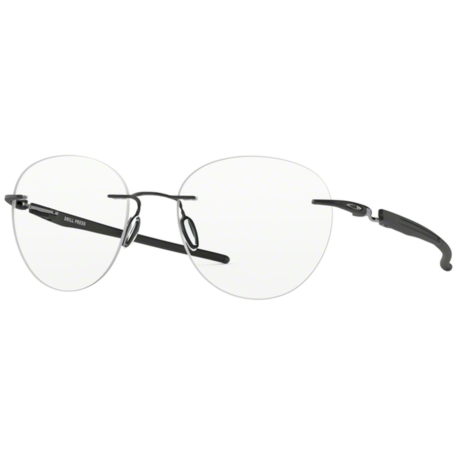 Rame ochelari de vedere barbati Oakley DRILL PRESS OX5143 514301 Rotunde Negre originale din Titan cu comanda online