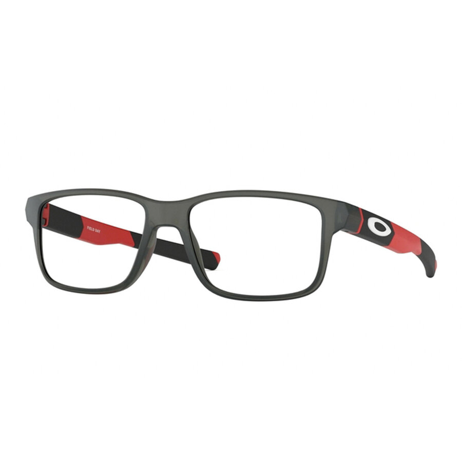Rame ochelari de vedere barbati Oakley FIELD DAY OY8007 800702 Gri Patrate originale din Plastic cu comanda online