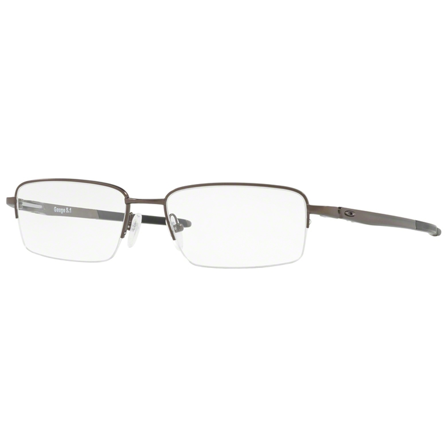 Rame ochelari de vedere barbati Oakley GAUGE 5.1 OX5125 512502 Rectangulare Argintii originale din Titan cu comanda online