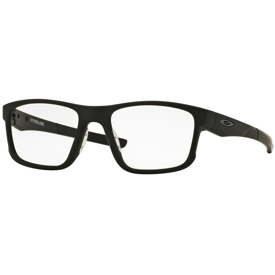 Rame ochelari de vedere barbati Oakley HYPERLINK OX8078 807801 Patrate Negre originale din Plastic cu comanda online
