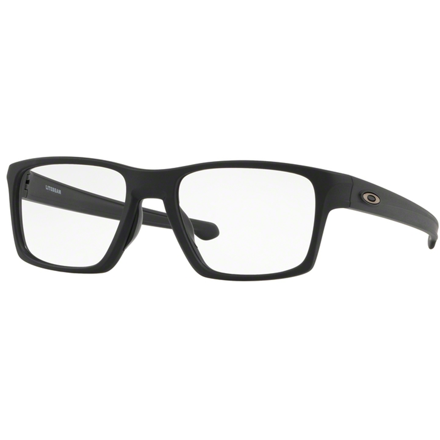Rame ochelari de vedere barbati Oakley LITEBEAM OX8140 814001 Patrate Negre originale din Plastic cu comanda online