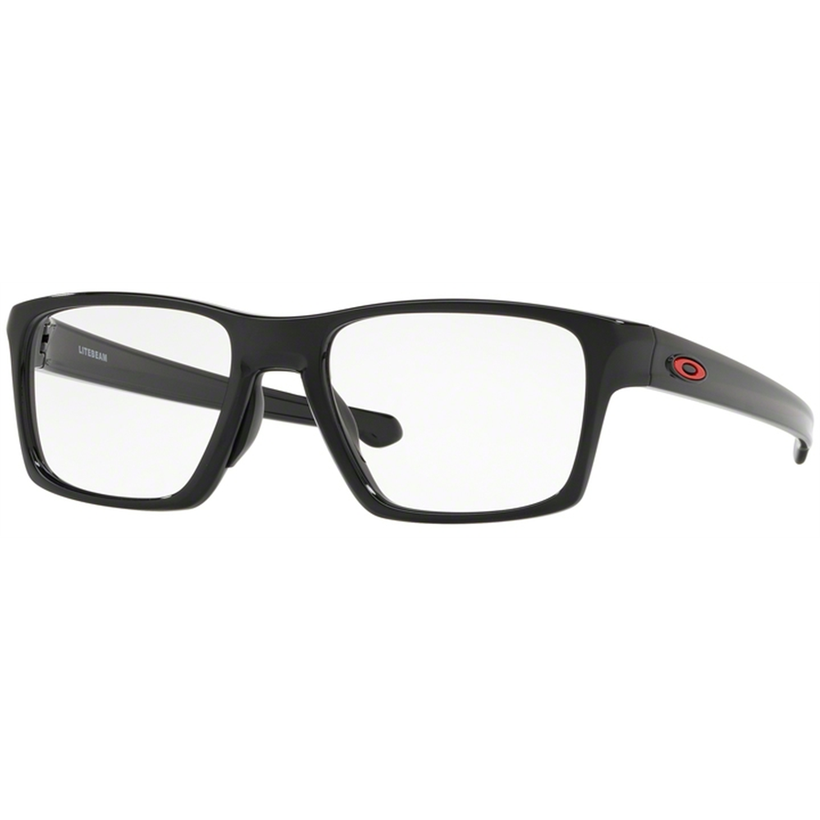 Rame ochelari de vedere barbati Oakley LITEBEAM OX8140 814003 Patrate Negre originale din Plastic cu comanda online