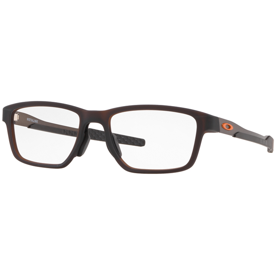 Rame ochelari de vedere barbati Oakley METALINK OX8153 815302 Rectangulare Maro originale din Plastic cu comanda online