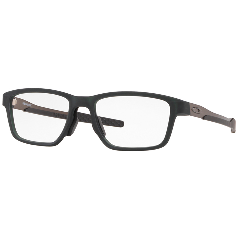 Rame ochelari de vedere barbati Oakley METALINK OX8153 815303 Rectangulare Verzi originale din Plastic cu comanda online