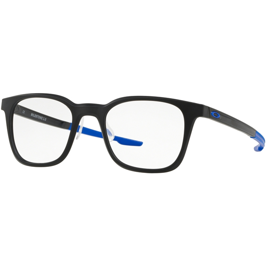 Rame ochelari de vedere barbati Oakley MILESTONE 3.0 OX8093 809307 Rotunde Negre originale din Plastic cu comanda online