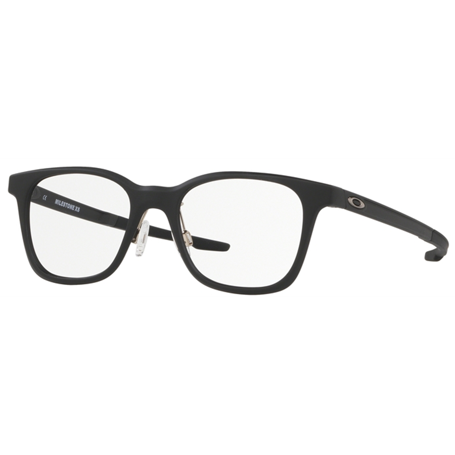 Rame ochelari de vedere barbati Oakley MILESTONE XS OY8004 800401 Negre Rotunde originale din Plastic cu comanda online