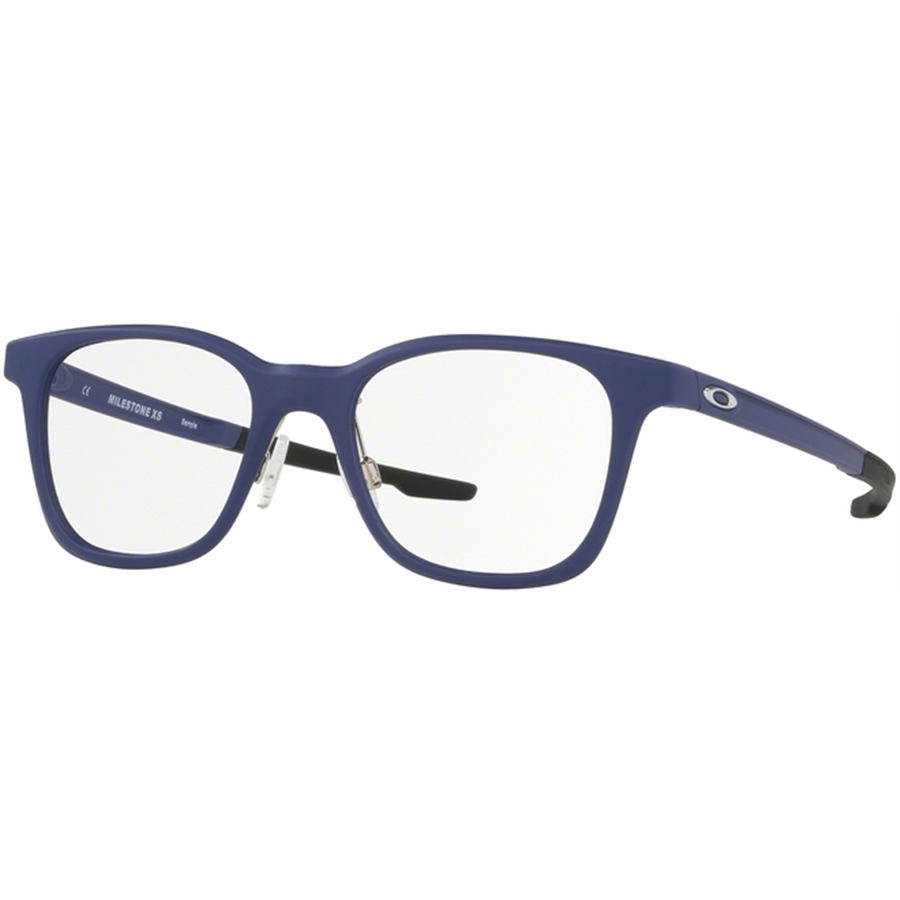 Rame ochelari de vedere barbati Oakley MILESTONE XS OY8004 800403 Albastre Rotunde originale din Plastic cu comanda online