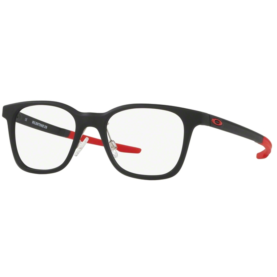 Rame ochelari de vedere barbati Oakley MILESTONE XS OY8004 800404 Negre Rotunde originale din Plastic cu comanda online