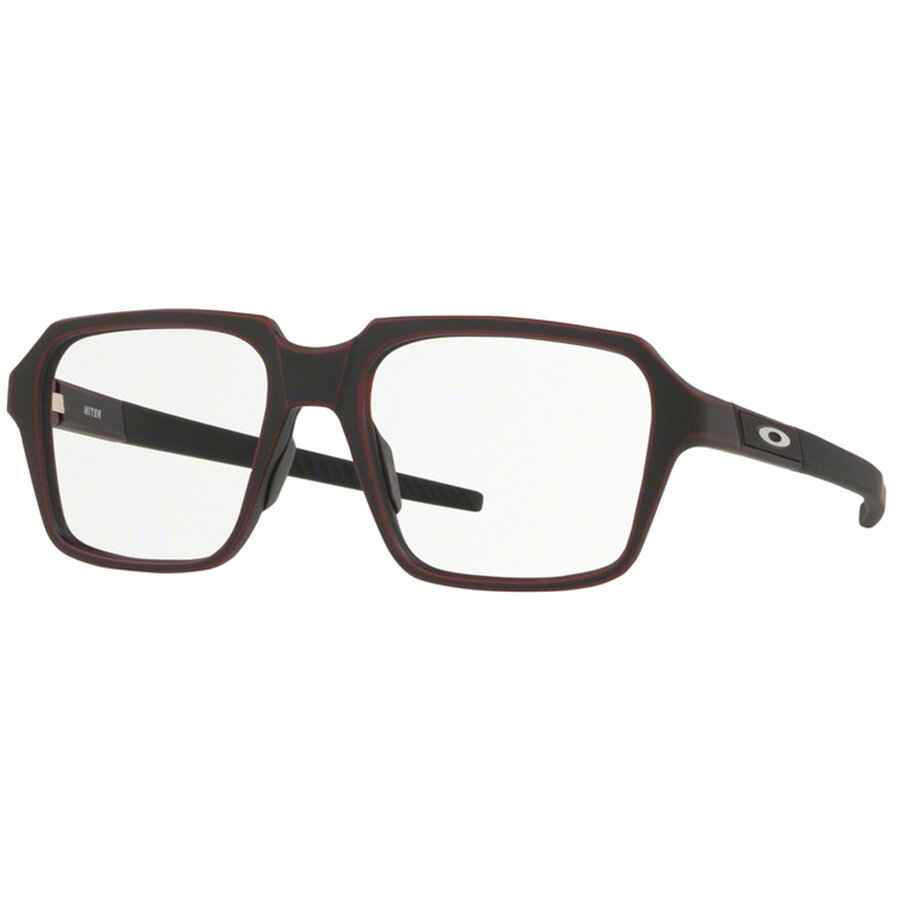 Rame ochelari de vedere barbati Oakley MITER OX8154 815403 Patrate Negre originale din Plastic cu comanda online