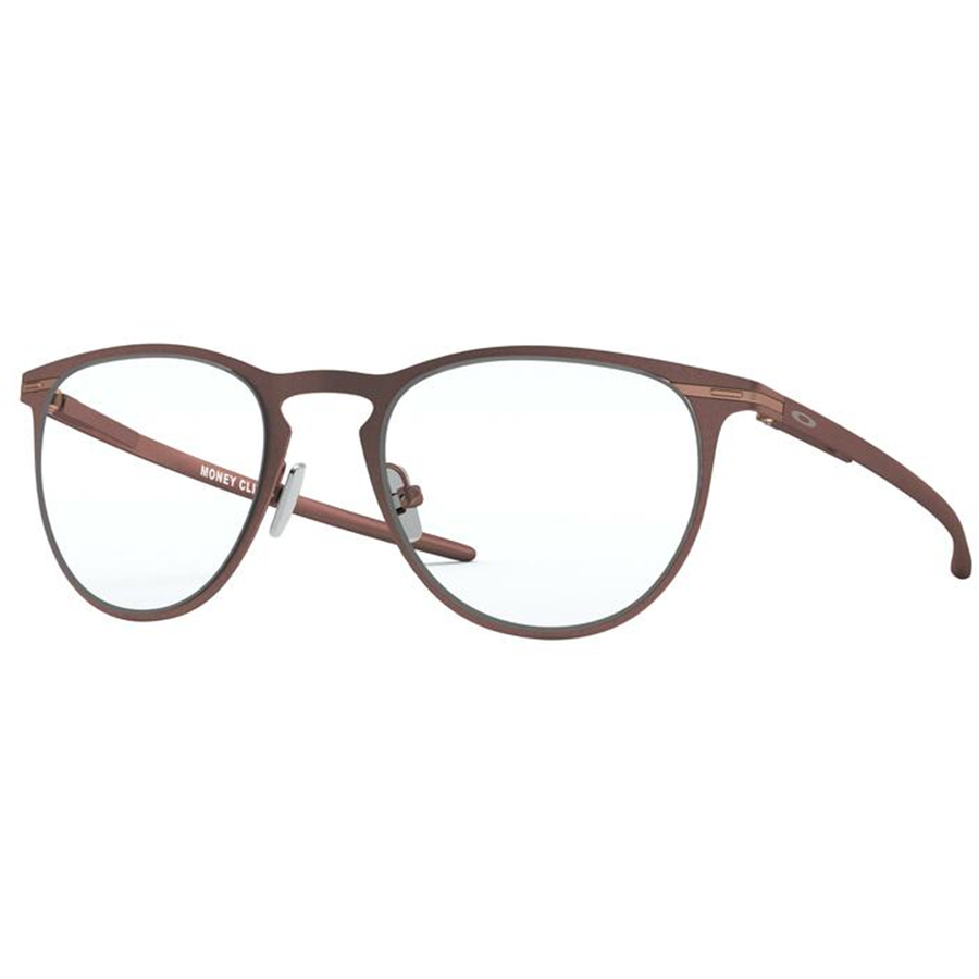 Rame ochelari de vedere barbati Oakley MONEY CLIP OX5145 514502 Rotunde Bronz originale din Titan cu comanda online