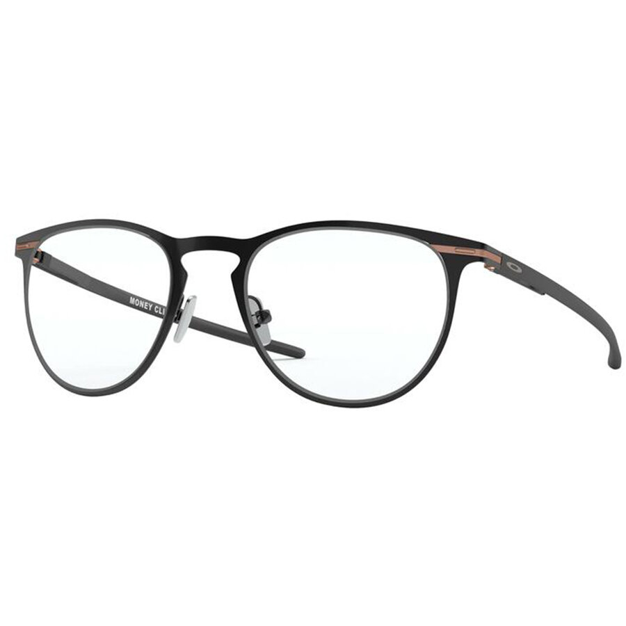 Rame ochelari de vedere barbati Oakley OX5145 514501 Rotunde Negre originale din Titan cu comanda online