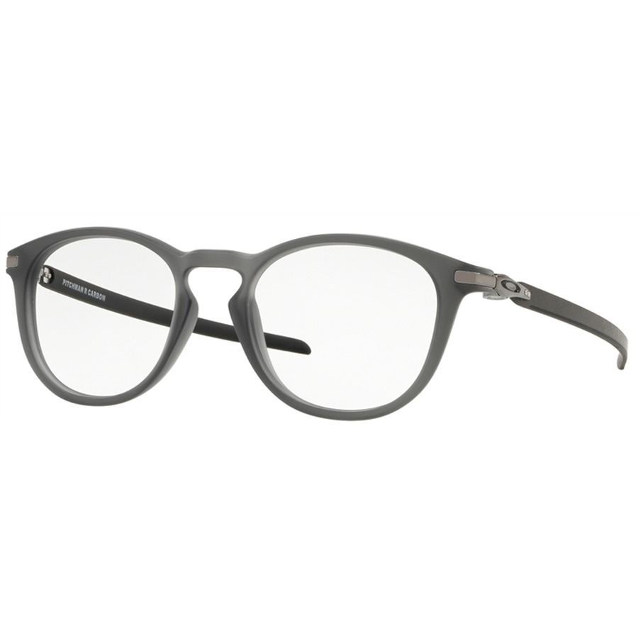Rame ochelari de vedere barbati Oakley PITCHMAN R CARBON OX8149 814902 Rotunde Gri originale din Plastic cu comanda online