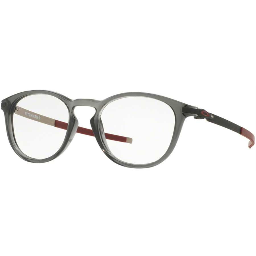 Rame ochelari de vedere barbati Oakley PITCHMAN R OX8105 810502 Rotunde Gri originale din Plastic cu comanda online