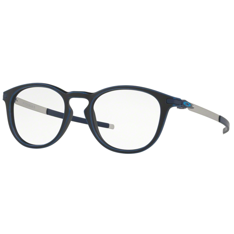 Rame ochelari de vedere barbati Oakley PITCHMAN R OX8105 810518 Rotunde Albastre originale din Plastic cu comanda online
