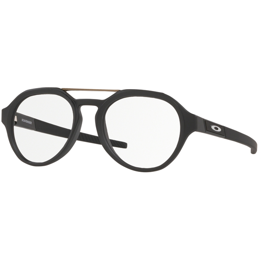 Rame ochelari de vedere barbati Oakley SCAVENGER OX8151 815101 Rotunde Negre originale din Plastic cu comanda online