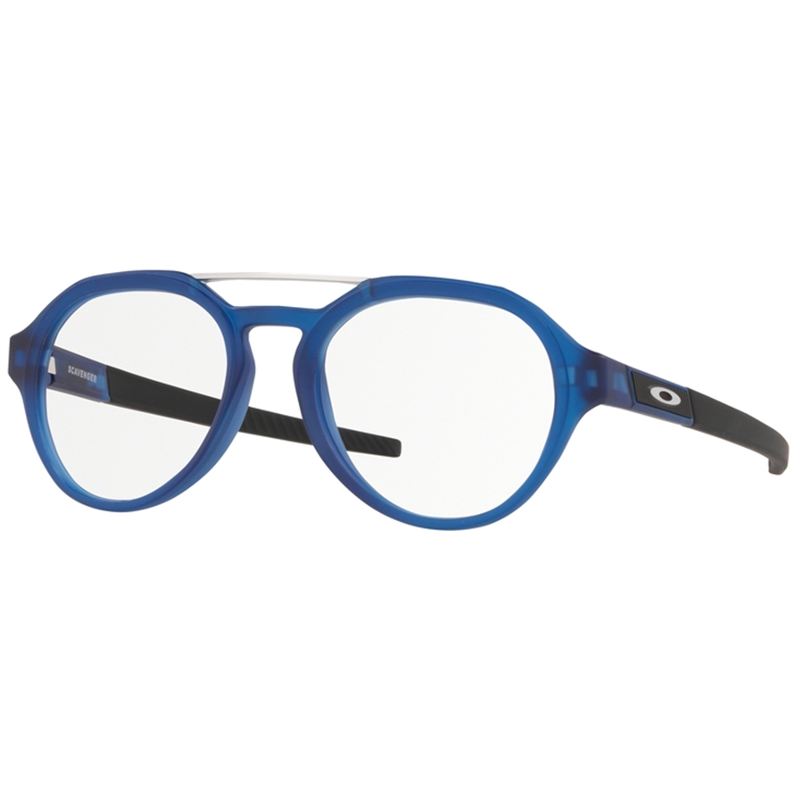 Rame ochelari de vedere barbati Oakley SCAVENGER OX8151 815103 Rotunde Albastre originale din Plastic cu comanda online