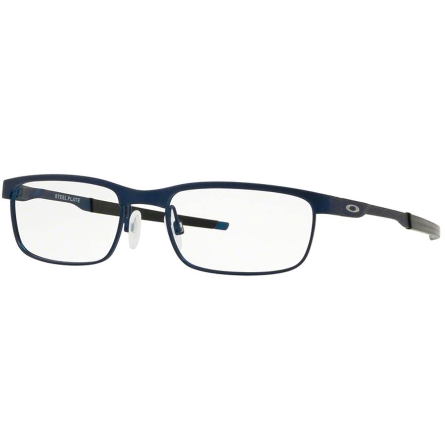 Rame ochelari de vedere barbati Oakley STEEL PLATE OX3222 322203 Rectangulare Negre originale din Metal cu comanda online