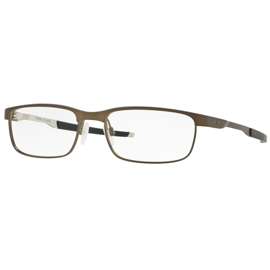Rame ochelari de vedere barbati Oakley STEEL PLATE OX3222 322204 Rectangulare Argintii originale din Metal cu comanda online