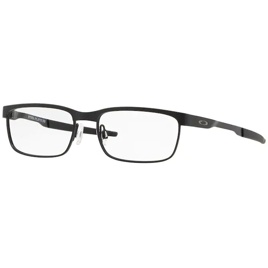 Rame ochelari de vedere barbati Oakley STEEL PLATE XS OY3002 300201 Negre Rectangulare originale din Metal cu comanda online