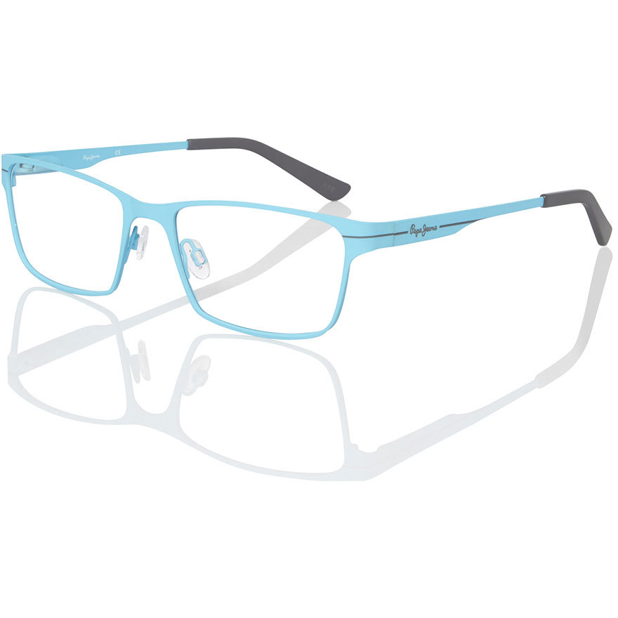 Rame ochelari de vedere barbati PEPE JEANS NATE 1199 C4 Albastre Rectangulare originale din Metal cu comanda online