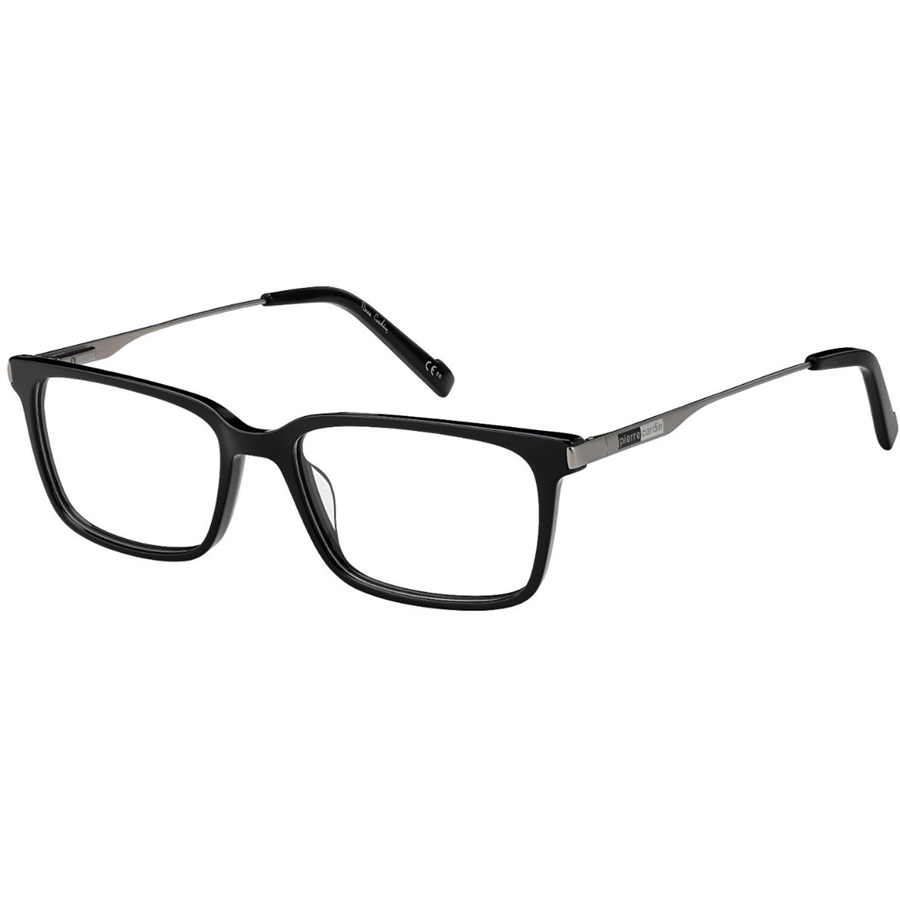 Rame ochelari de vedere barbati PIERRE CARDIN PC6212 807 Negre Patrate originale din Acetat cu comanda online