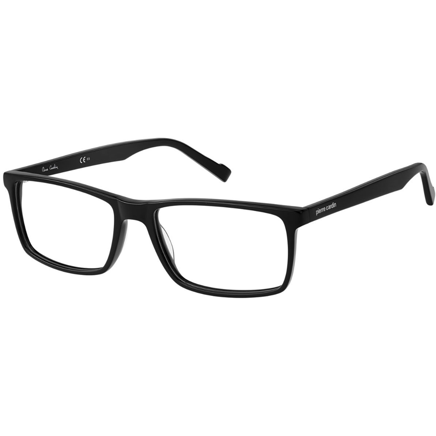 Rame ochelari de vedere barbati PIERRE CARDIN PC6216 807 Negre Rectangulare originale din Acetat cu comanda online