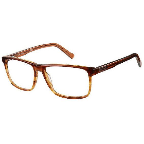 Rame ochelari de vedere barbati PIERRE CARDIN (S) PC 6197 086 Maro Rectangulare originale din Plastic cu comanda online