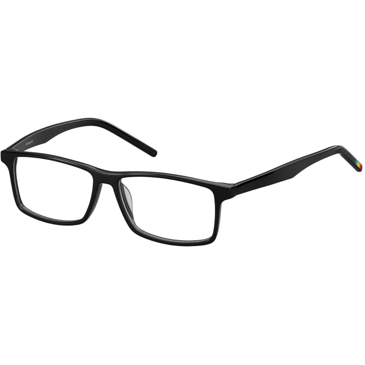 Rame ochelari de vedere barbati POLAROID PLD D302 807 Black Negre Rectangulare originale din Plastic cu comanda online