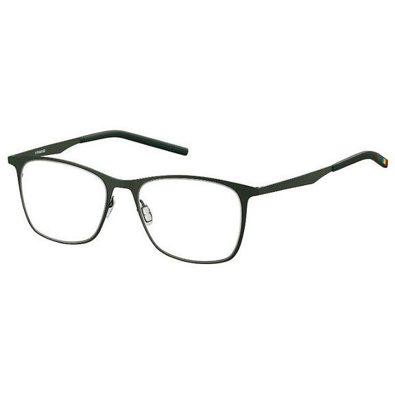 Rame ochelari de vedere barbati POLAROID PLD D501 5A7 Verzi Rectangulare originale din Metal cu comanda online