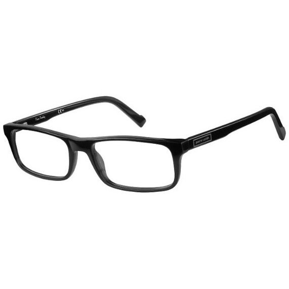 Rame ochelari de vedere barbati Pierre Cardin PC 6194 807 Negre Rectangulare originale din Plastic cu comanda online