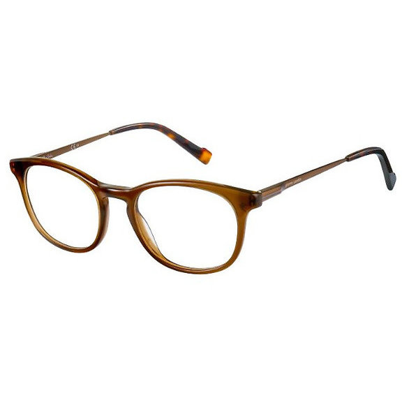 Rame ochelari de vedere barbati Pierre Cardin PC 6199 09Q Maro Rotunde originale din Plastic cu comanda online