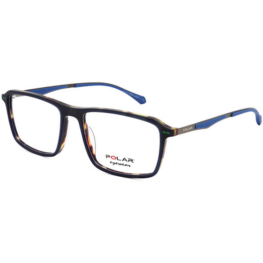 Rame ochelari de vedere barbati Polar 1801 col. 420 Havana Rectangulare originale din Plastic cu comanda online