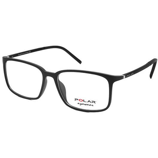 Rame ochelari de vedere barbati Polar 984 80 K98480 Negre Rectangulare originale din Plastic cu comanda online
