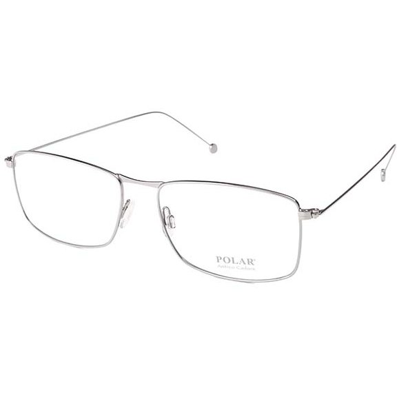 Rame ochelari de vedere barbati Polar AVERAU | 01 Argintii Rectangulare originale din Metal cu comanda online