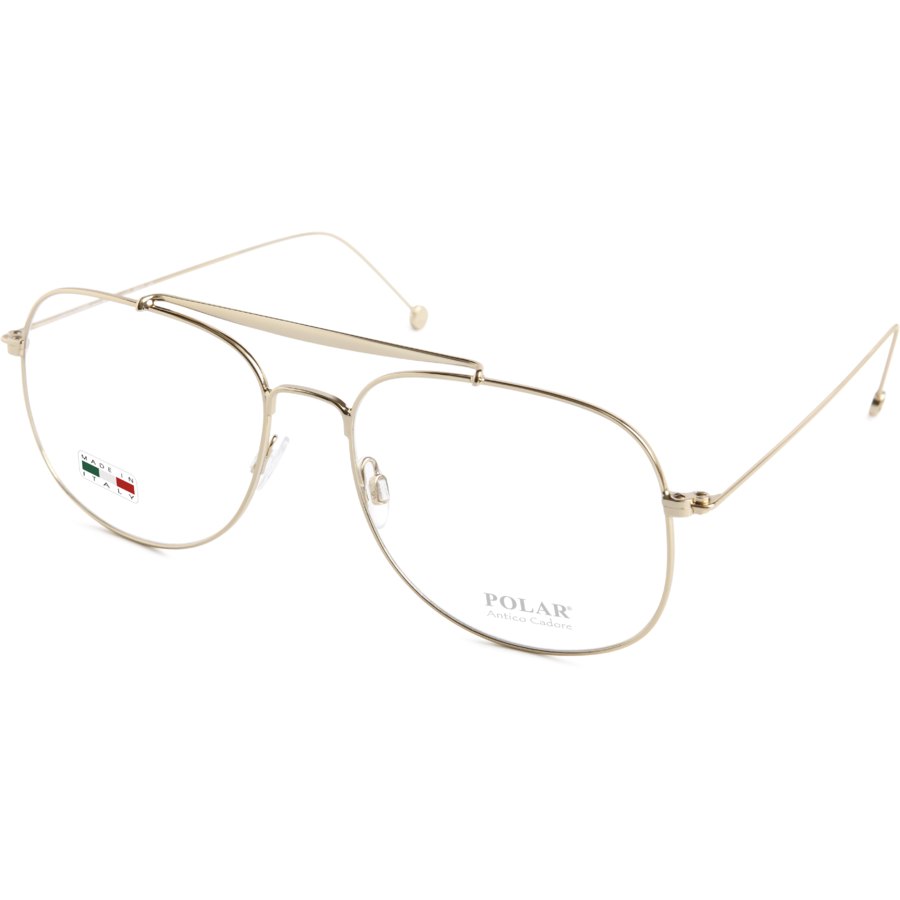 Rame ochelari de vedere barbati Polar Antico Cadore Nevegal 02 KNEV02 Aurii Pilot originale din Otel cu comanda online