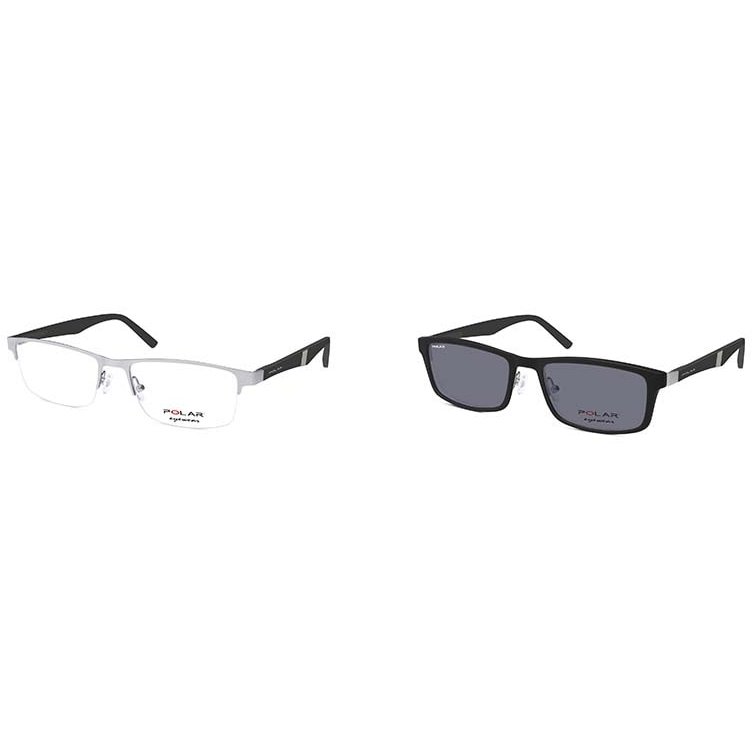 Rame ochelari de vedere barbati Polar CLIP-ON 405 | 48 K40548 Negre Clip-on originale din Ultem cu comanda online