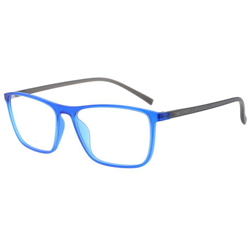 Rame ochelari de vedere barbati Polarizen S1702 C1 Albastre Rectangulare originale din TR90 cu comanda online