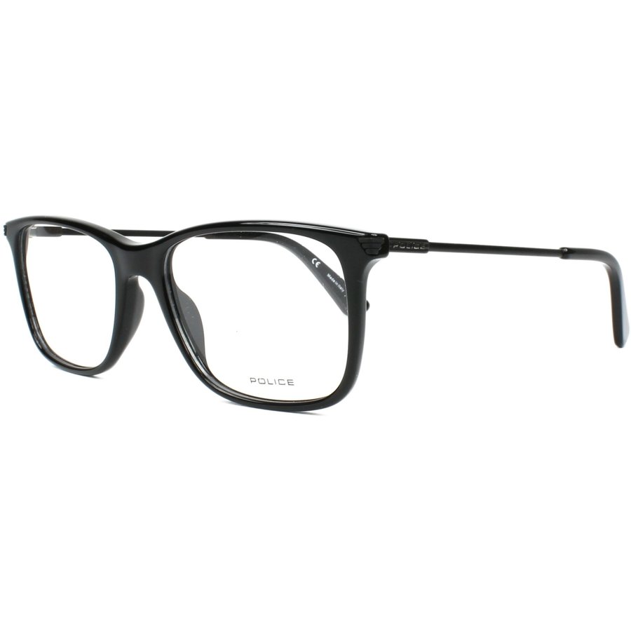 Rame ochelari de vedere barbati Police Empire 3 VPL563 0700 Rectangulare Negre originale din Acetat cu comanda online