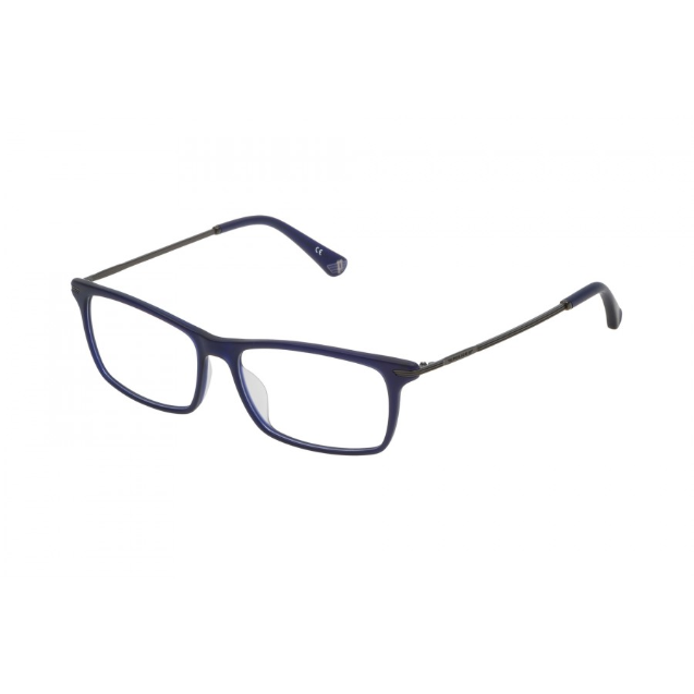 Rame ochelari de vedere barbati Police Highway 4 VPL473 892M Rectangulare Albastre originale din Metal cu comanda online