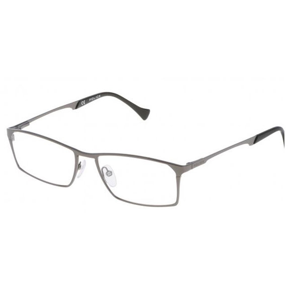 Rame ochelari de vedere barbati Police VPL047 0568 Rectangulare Negre originale din Metal cu comanda online
