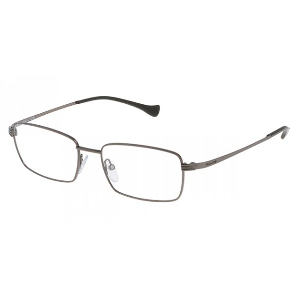Rame ochelari de vedere barbati Police VPL067 0627 Rectangulare Argintii originale din Metal cu comanda online