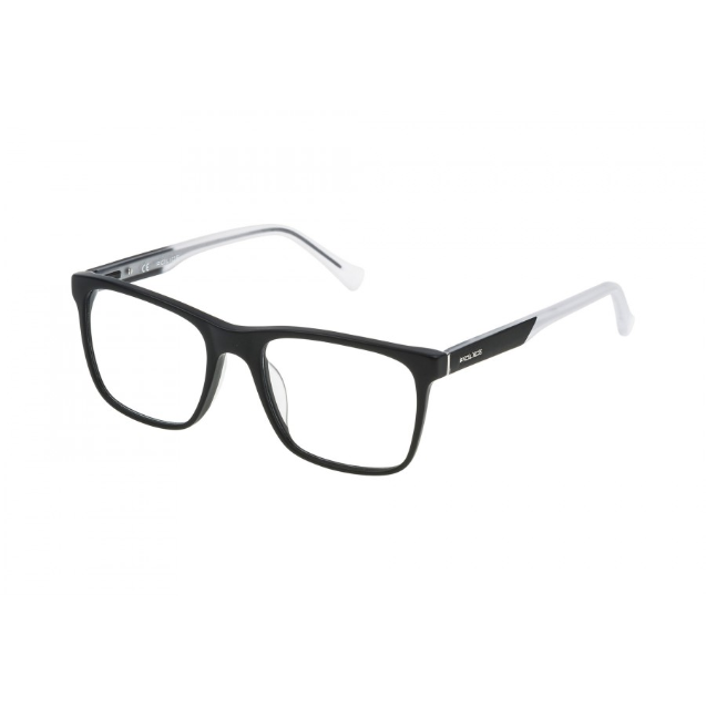 Rame ochelari de vedere barbati Police VPL252 0703 Rectangulare Negre originale din Plastic cu comanda online