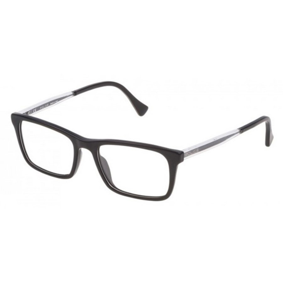 Rame ochelari de vedere barbati Police VPL262 0703 Rectangulare Negre originale din Plastic cu comanda online