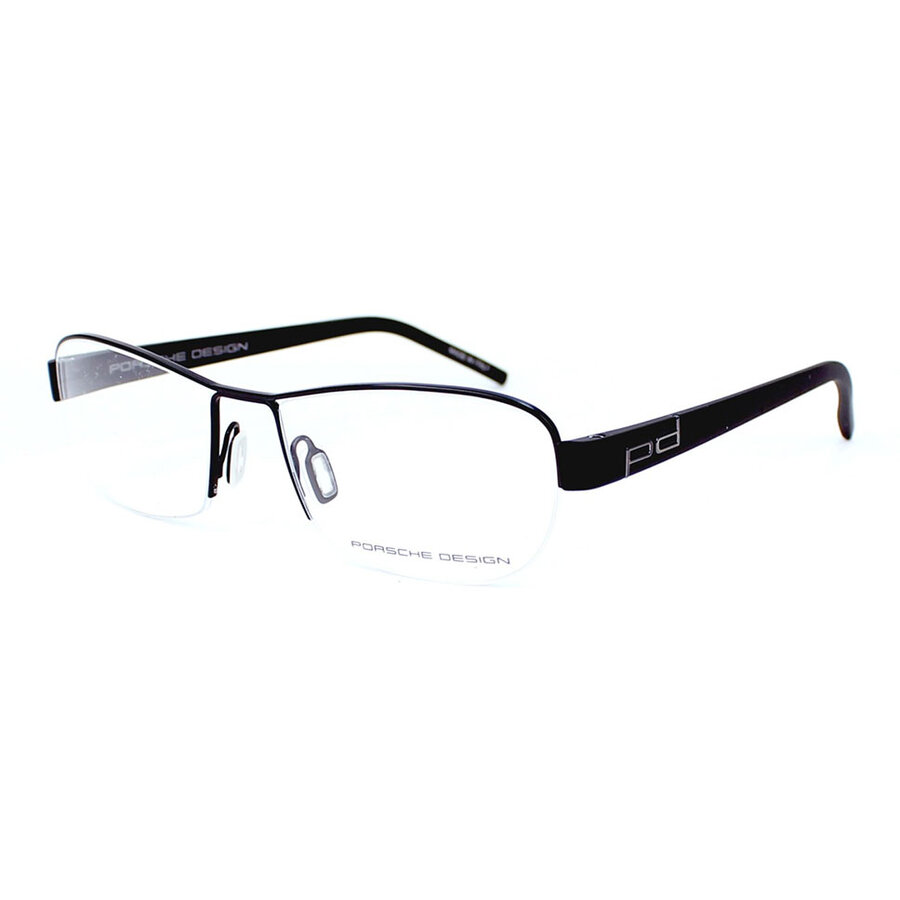 Rame ochelari de vedere barbati Porsche Design P8211 D Ovale Negre originale din Metal cu comanda online