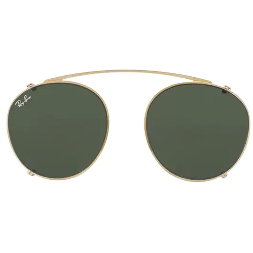 Rame ochelari de vedere barbati Ray-Ban CLIP-ON RX2180C 250071 Aurii Clip-on originale din Metal cu comanda online