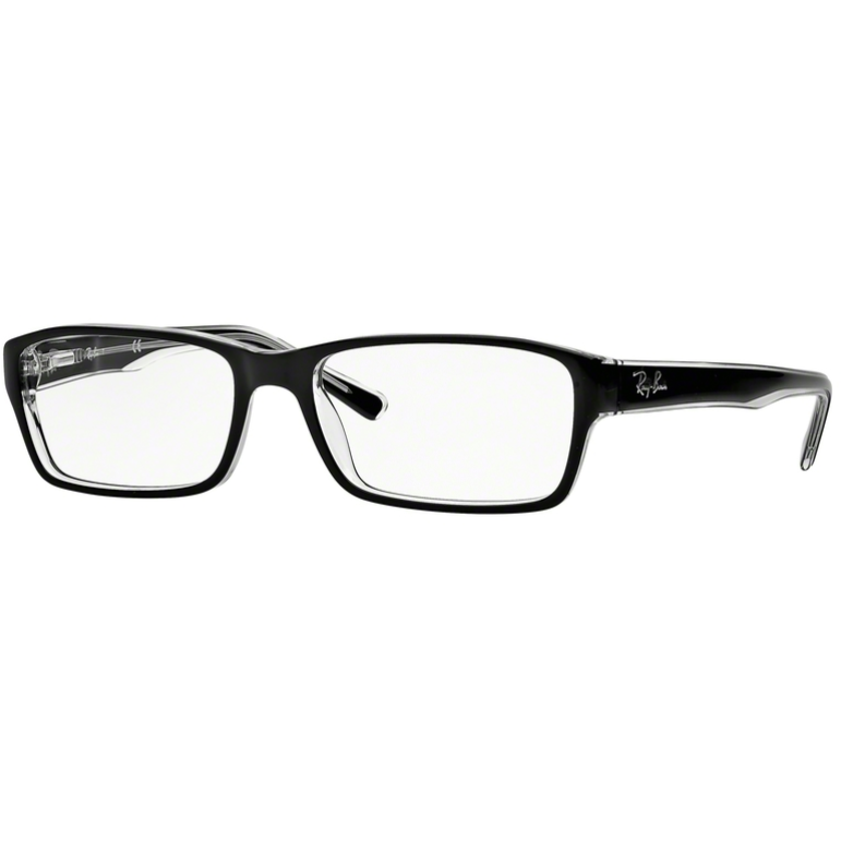 Rame ochelari de vedere barbati Ray-Ban RX5169 2034 Rectangulare Negre originale din Plastic cu comanda online