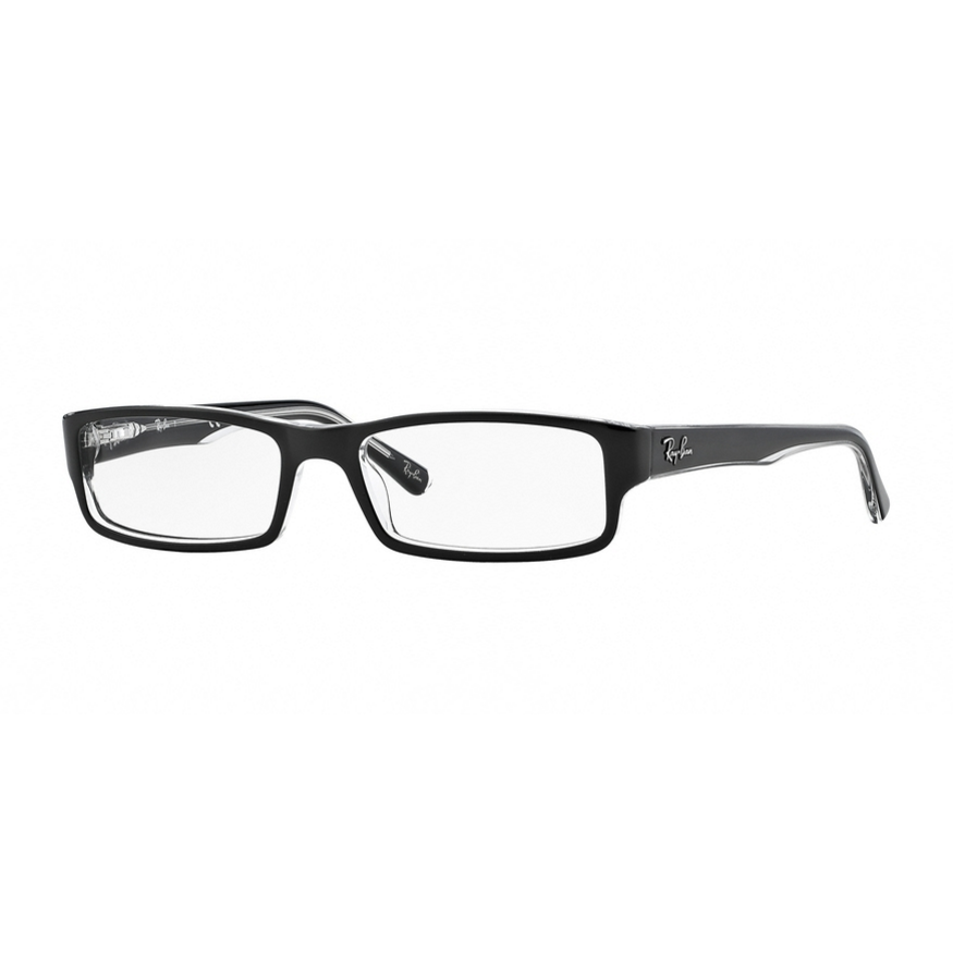 Rame ochelari de vedere barbati Ray-Ban RX5246 2034 Rectangulare Negre originale din Plastic cu comanda online