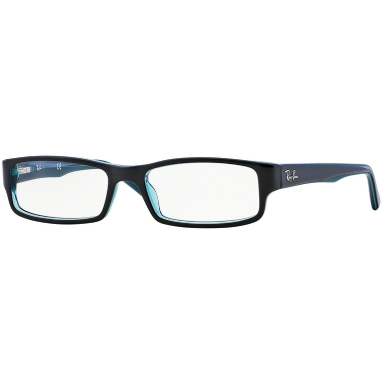 Rame ochelari de vedere barbati Ray-Ban RX5246 5092 Rectangulare Negre originale din Plastic cu comanda online
